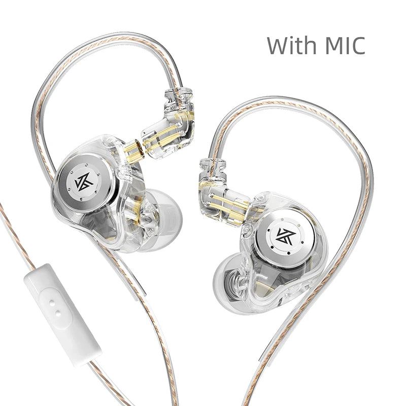 KZ EDX PRO: 10mm Dynamic Driver Hi-Fi Earphones