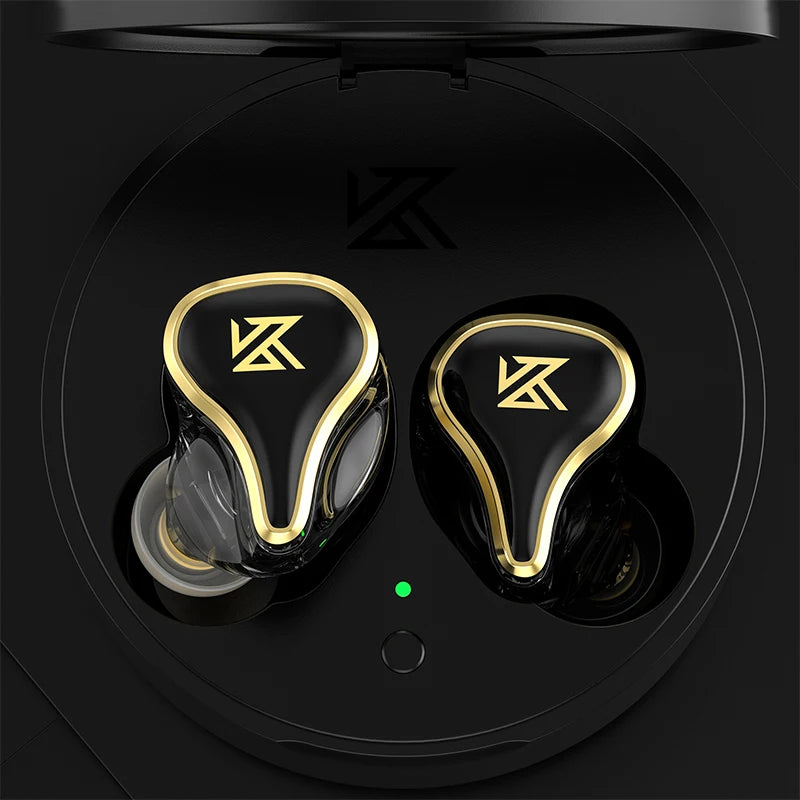 KZ SK10 Pro TWS Earphones Bluetooth 5.2 Wireless Hybrid HiFi Game Earbuds Noise Cancelling Sport Monitor Headset Z3 SKS S2 Z1PRO