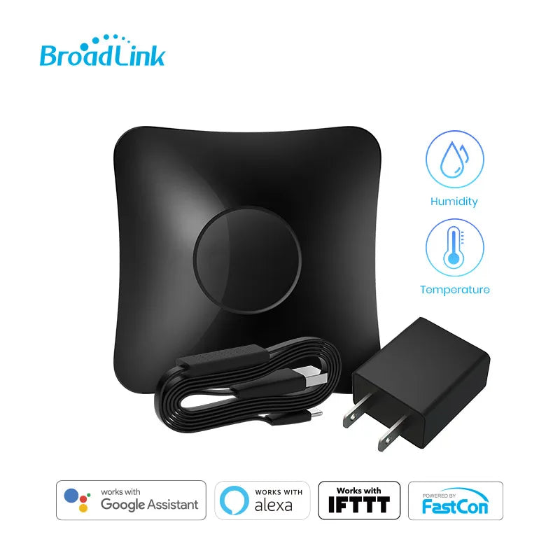 BroadLink RM4 Pro +HTS2  Version Wireless Universal Remote Hub with Smart Home Solution