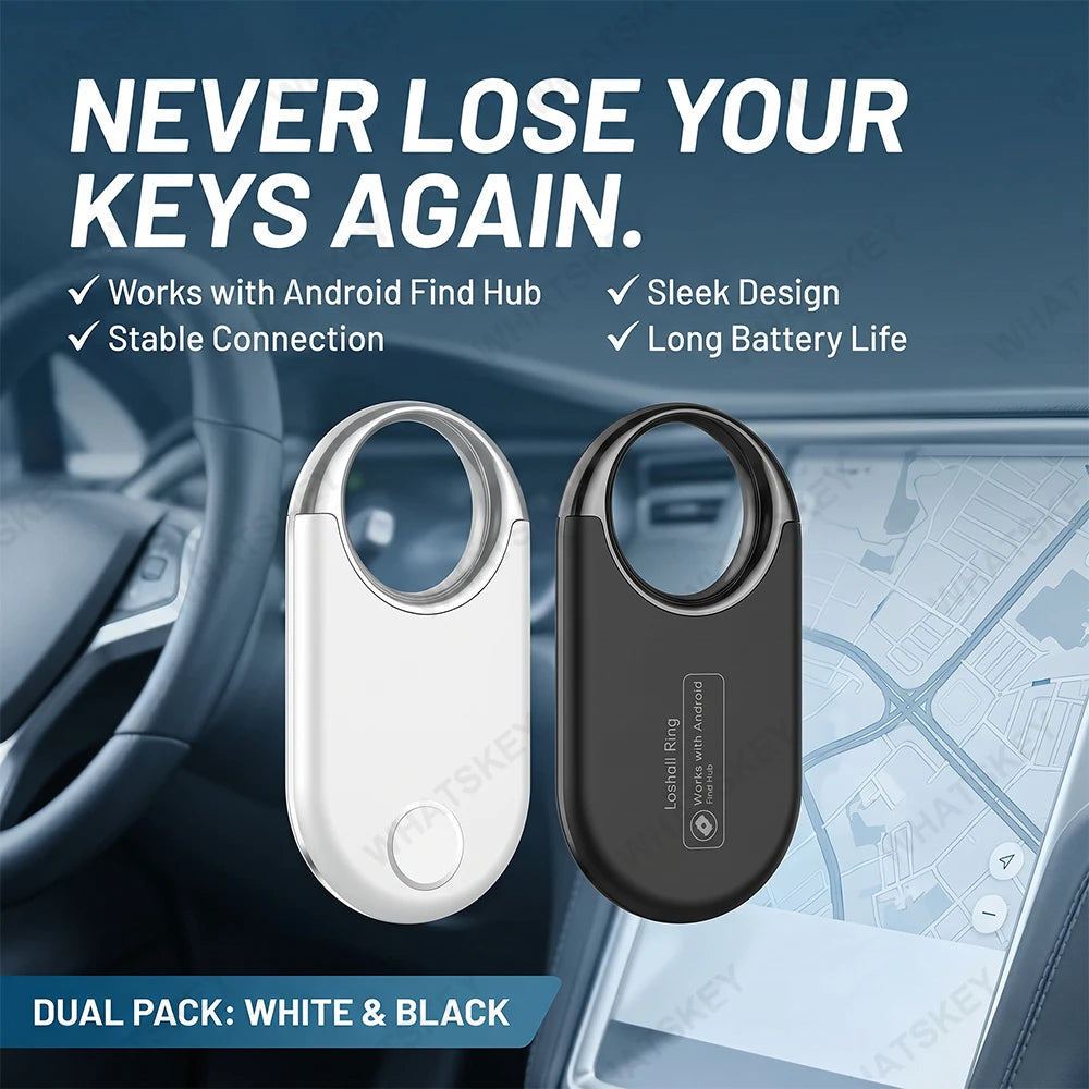 GPS Tracker for Android – Bluetooth Anti-Lost Smart Tag for Samsung & Devices