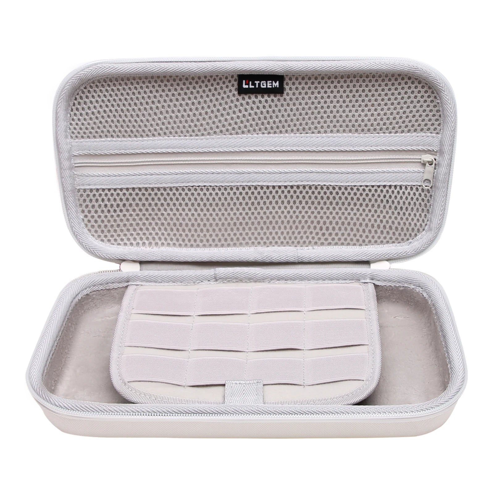 LTGEM Eva Hard Case for Logitech G Cloud Handheld Gaming Console Carrying Storage Bag-White (only case!!!)