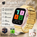 For IOS Watch Ultra 2 SE Men Women Smart Bracelet 1000mAh Battery GPS AMOLED Display Bluetooth Call Sport Waterproof Smart Watch