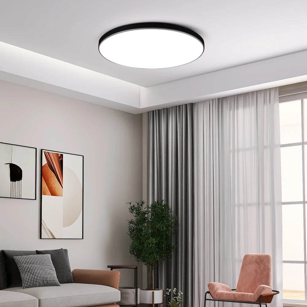 Smart LED Ceiling Light Adjustable Color Temperature Remote Control 270mm/370mm 30-40W Bedroom Atmosphere Lamp Home Decoration