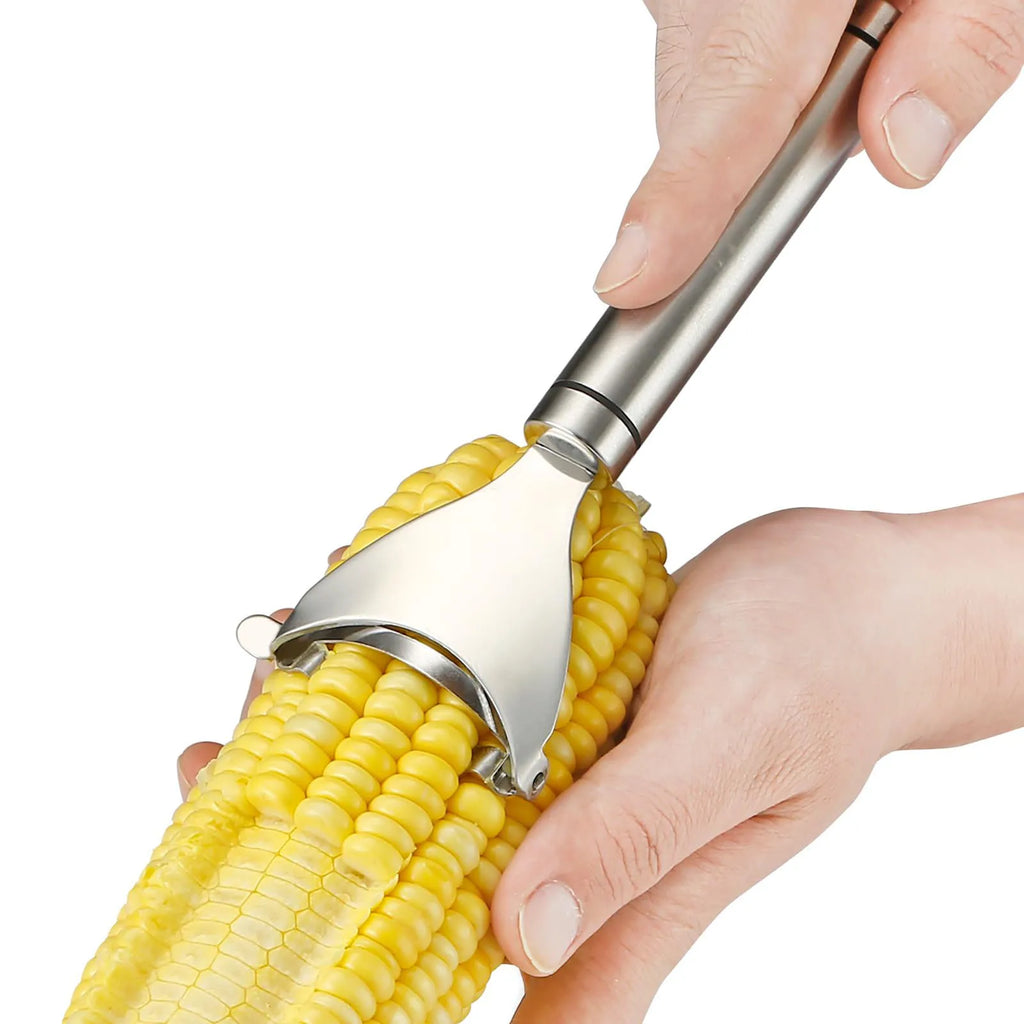 Corn Peeler For Corn On The Cob Stripper Tool, Removes Corn Kernels From Cobs In Seconds, Kitchen Gadget Stripping Tool