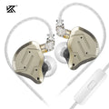 KZ ZSN Pro 2 In-Ear Metal Headphones Sport Noise Canceling Music Headphones Hybrid Drivers 1BA+1DD HIFI Bass Headphones