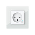 Melery Tuya WiFi Smart Israel Wall Socket EU Power Plug Outlet USB Type-C PD 20W Charge Port for Iphone Alexa Dot Google Home