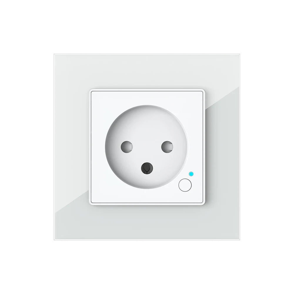 Melery Tuya WiFi Smart Israel Wall Socket EU Power Plug Outlet USB Type-C PD 20W Charge Port for Iphone Alexa Dot Google Home