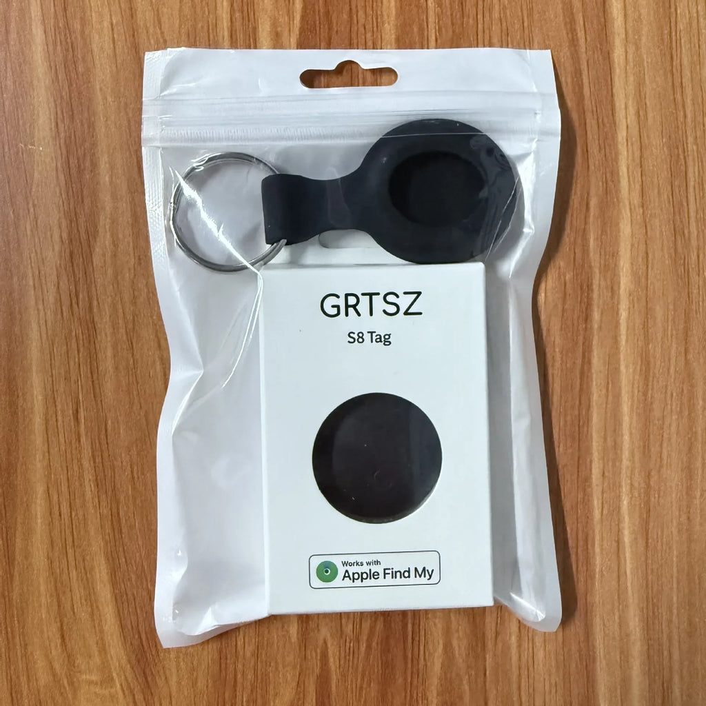 CD Work with iOS Bluetooth Smart Air Tag Tracker,Key Finder Find My (IOS) Waterproof  Item Finders for Luggages