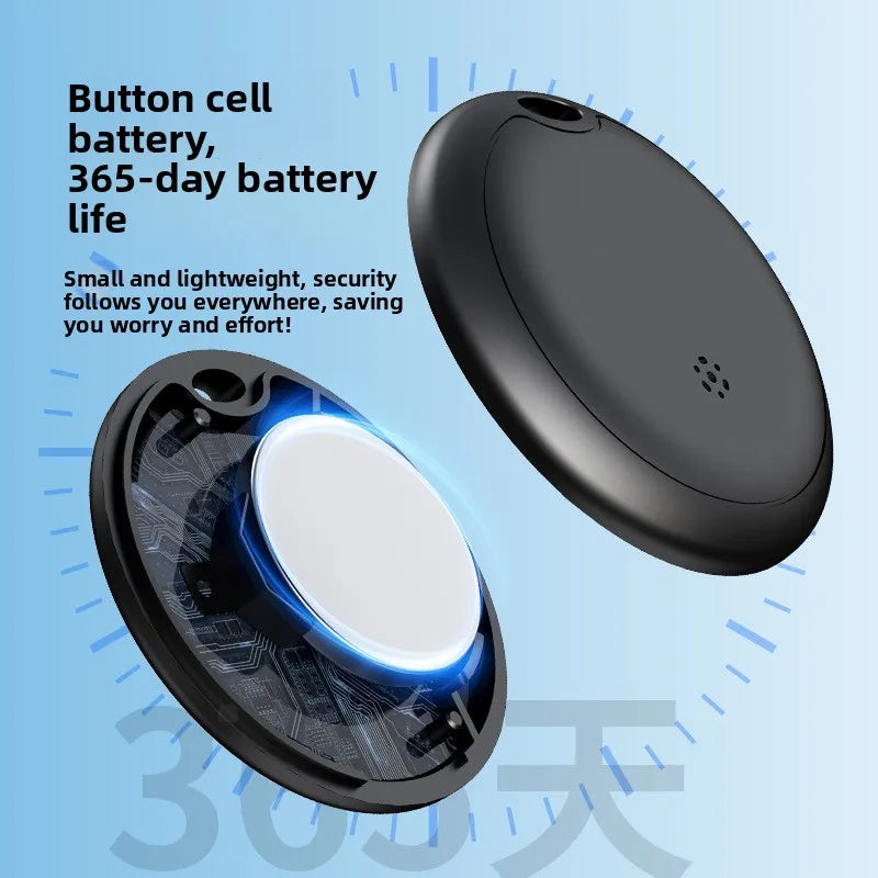 CD Work with iOS Bluetooth Smart Air Tag Tracker,Key Finder Find My (IOS) Waterproof  Item Finders for Luggages