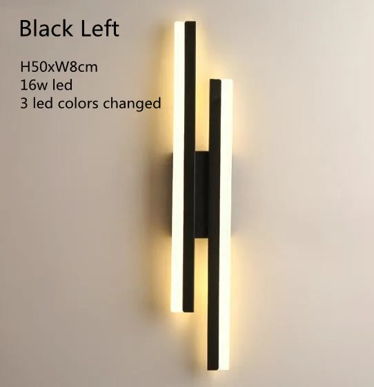 LED Copper Wall Sconce Bedroom Light