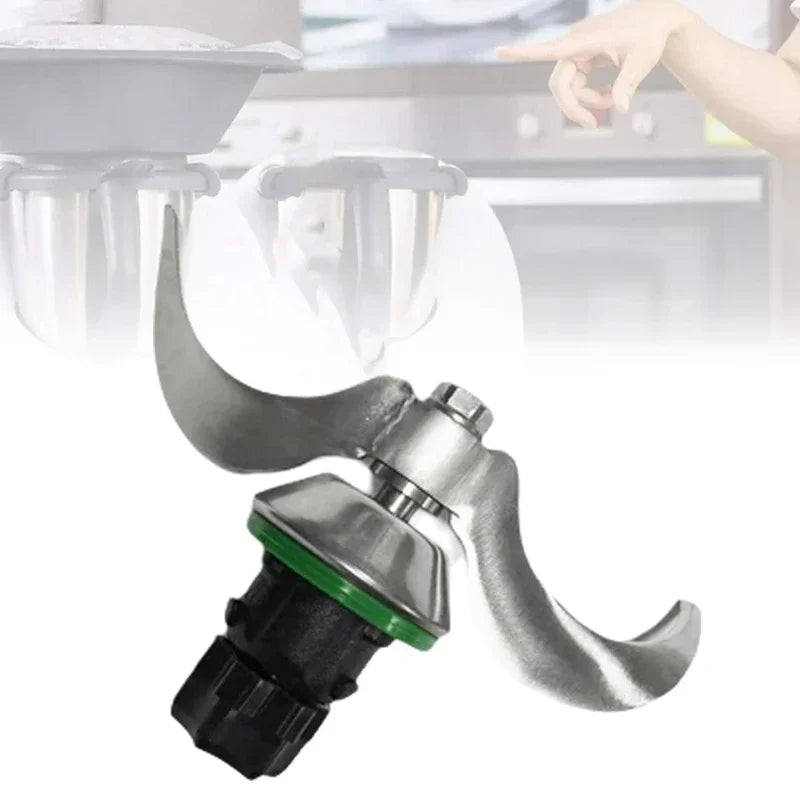 Knead Dough Blade Head For Thermomix TM5 TM6 Knead Dough Smooth Mix Stainless Steel Mixer Knife Head Replacement Parts
