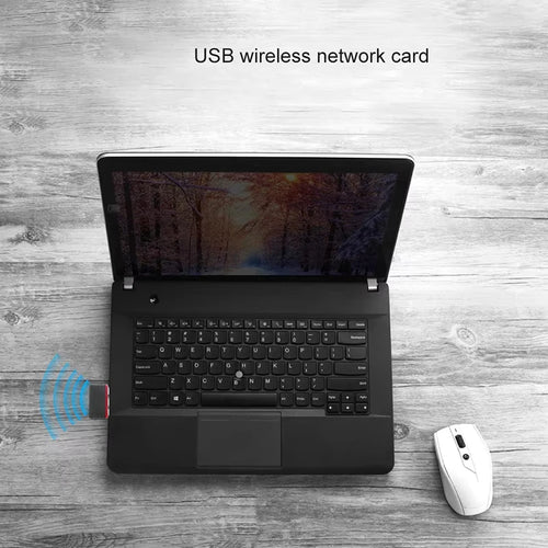 2.4GHz USB WiFi Adapter 150Mbps – Wireless Network Dongle for PC & Laptop (Win 7/8/10/11)