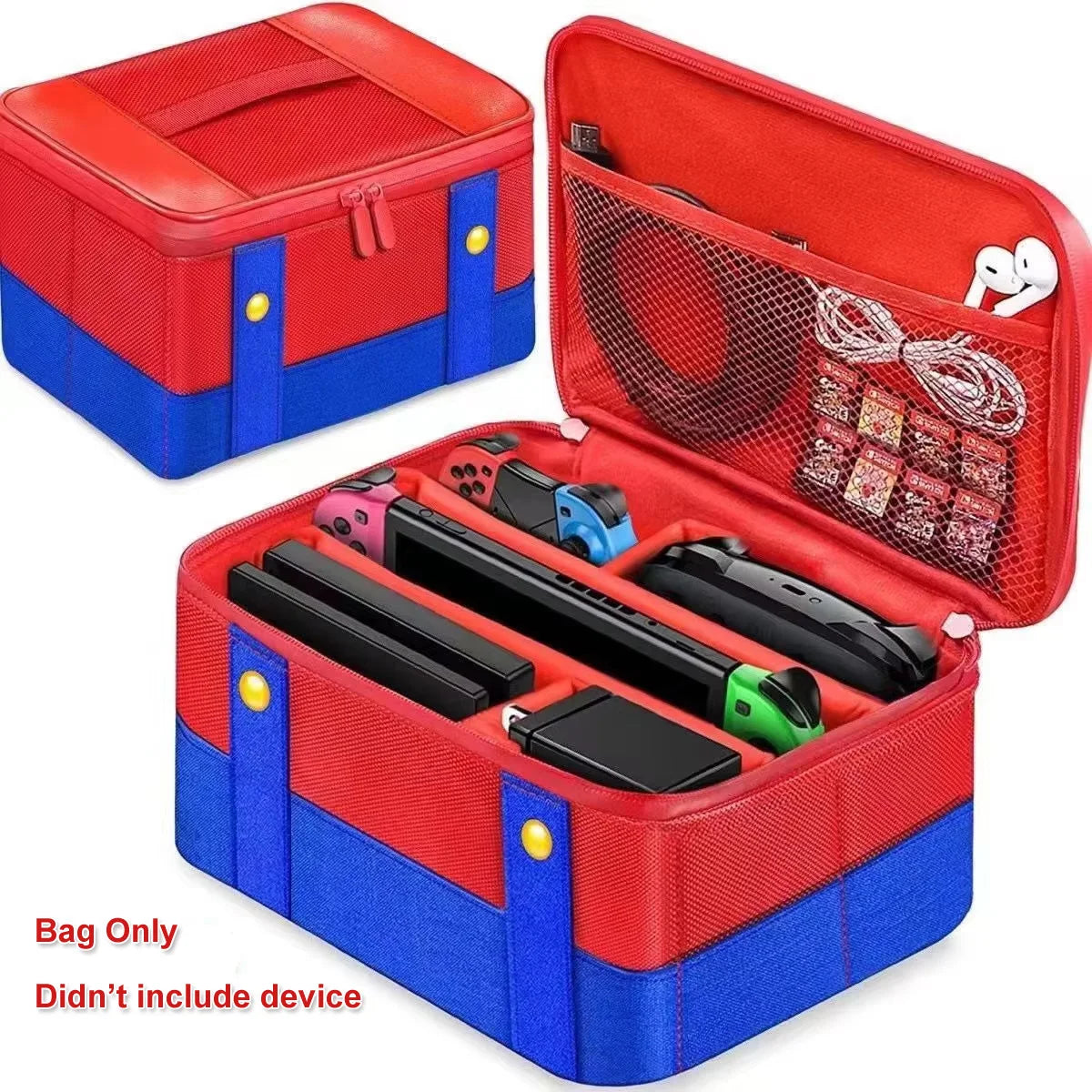 Portable Carrying Case Bag for Nintendo Switch/OLED/Lite Protective Case Storage Box For NS Switch Pro Controller Accessories