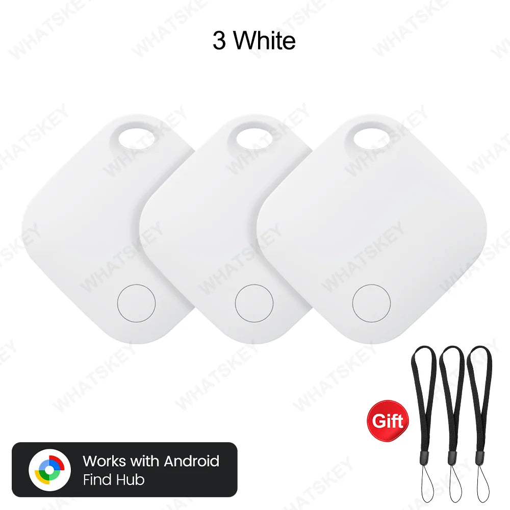 Google Official Brand 1/ 4PCS GPS Tracker Android Positioning Device Fashion Vehicle locator Pet Tracker via Google's Find Hub