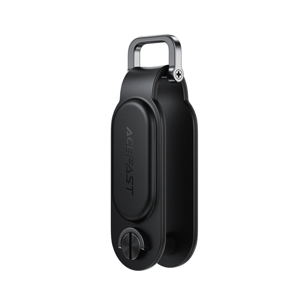ACEFAST Anti Lost Tracking Locator Keychain For Apple Find My PU Leather Locate Suitcase Keys Bag Proactive Anti-Loss Function