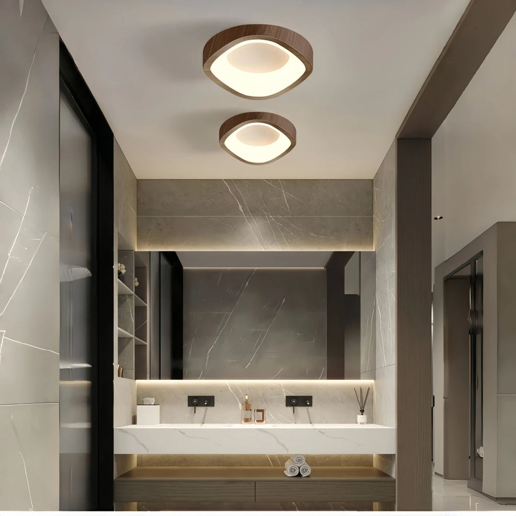 Retro Personalized Aisle Lights Nordic Minimalist LED Ceiling Lights Restaurant Study Room Homestay Villa Artistic Ceiling Lamps