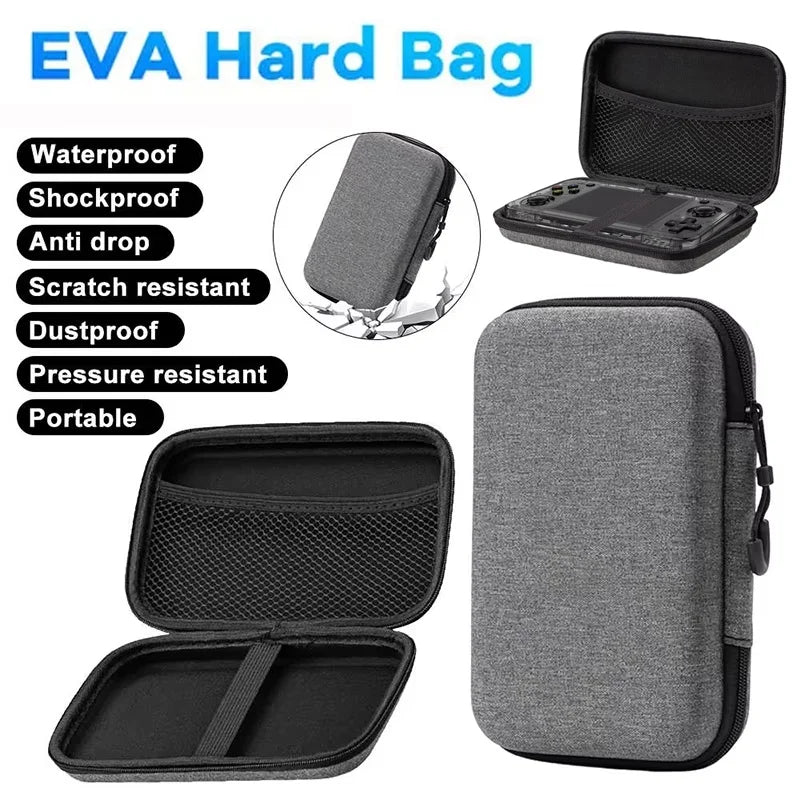 Travel Storage Bag Portable Game Case EVA Hard Storage Box Game Console Carry Case Protective Box For R36S R35S Game Accessories