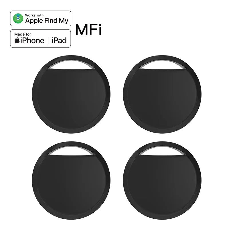 Smart Tag for Apple Find My: Bluetooth Tracker with Lost-Item Alerts and Loud Sound