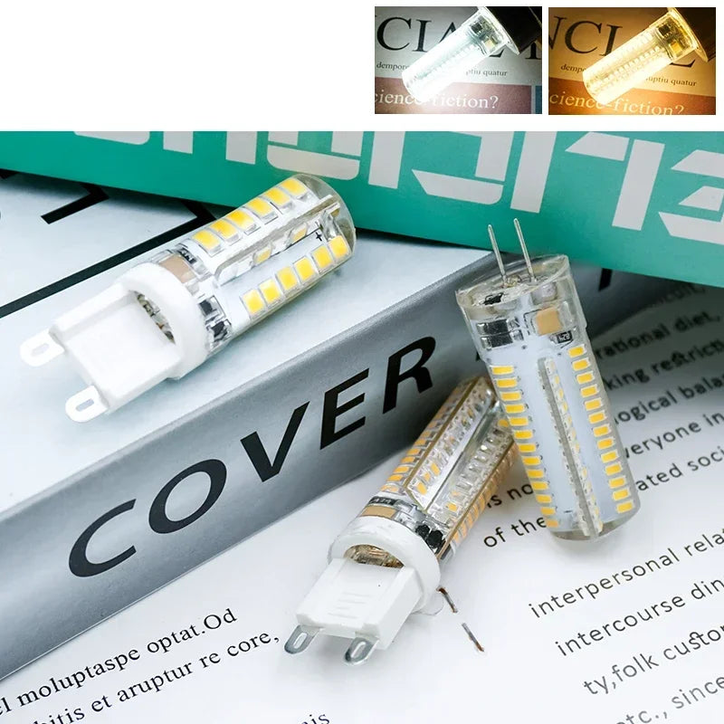 10pcs/lot G4 G9 LED Lamp 3W 5W 7W 9W 10W 12W Corn Bulb AC 220V SMD 2835 3014 Lampada Led Light 360 Degrees Replace Halogen Lamps