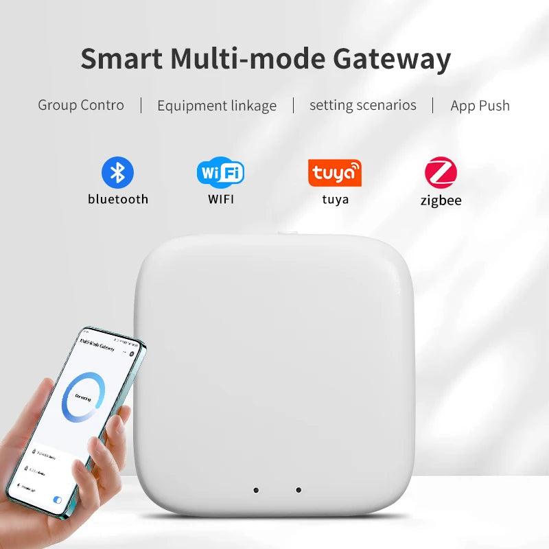 Zigbee Gateway Hub Tuya Smart Home WIFI Bluetooth Wireless Multi Mode Gateway Smart Life APP Work With Alexa Google