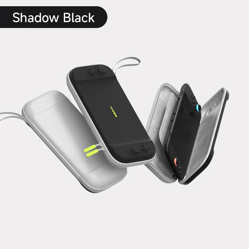 Hagibis Hard Shell Carrying Case for Switch 2 and Game Cartridges.