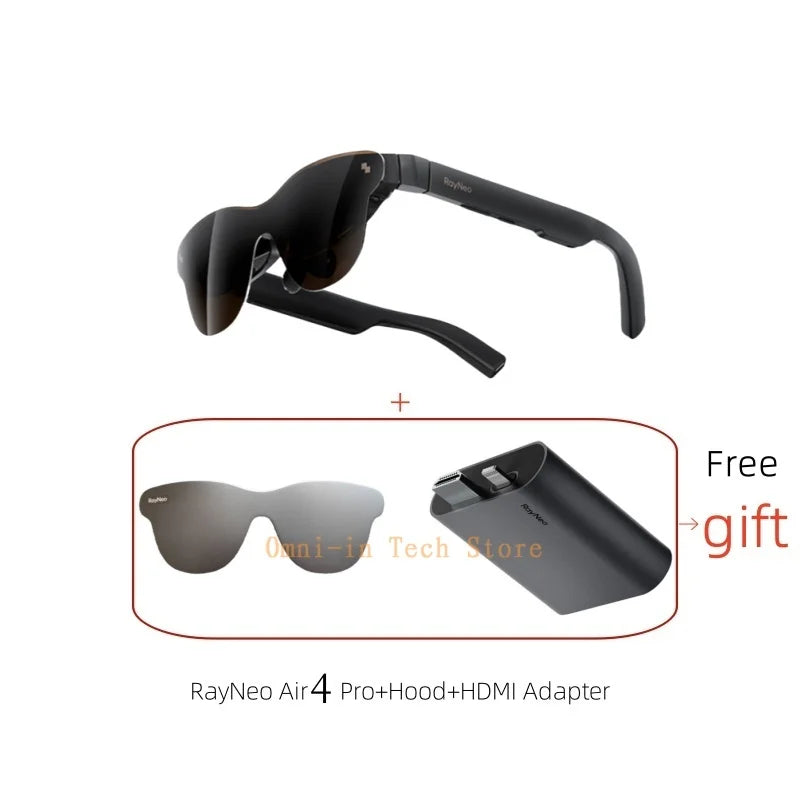 RayNeo Air 4 Pro: AR Glasses with 135" Display and Spatial Audio