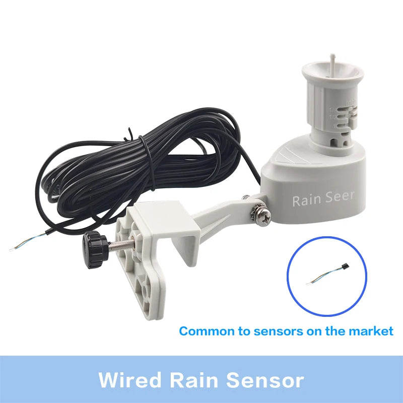 جهاز استشعار المطر الذكي Rain Seer المزود بوحدة تحكم ذكية للري (لصمام الملف اللولبي)