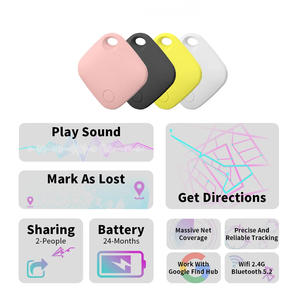 Android Find Hub Smart Tracker – Long Range Tag