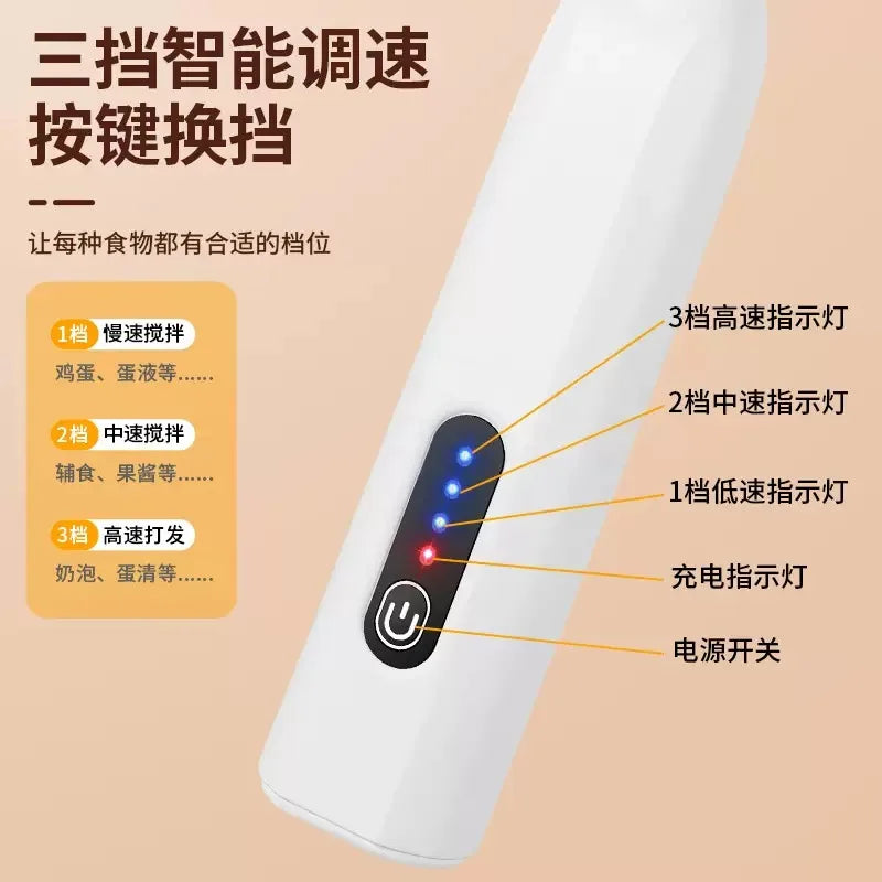 Hot sale Electric Milk Frother Handheld Egg Beater Foamer Coffee Maker Electric Blender Mixer Mini Portable Blender Kitchen Tool