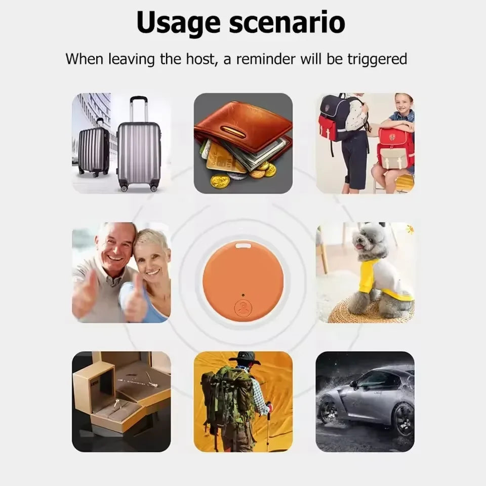 Lenovo Bluetooth 5.3 GPS Smart Tracker Air Tag Pet Anti-Lost Device elderly Kids Wallet Tracking For IOS Android Finder Locator