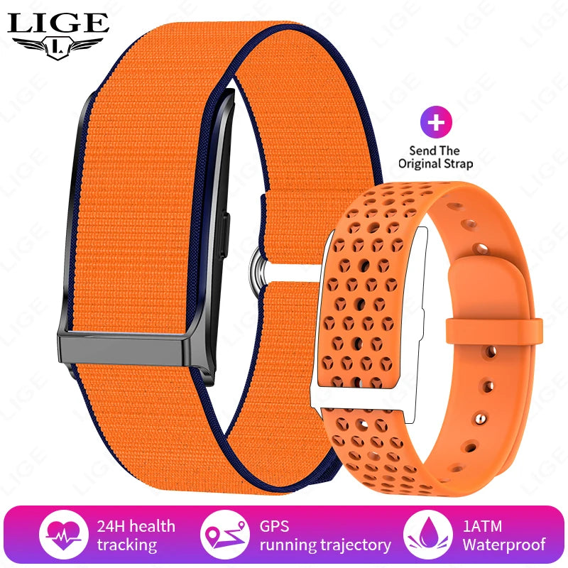 LIGE No Screen Smartwatch: Minimalist Fitness Tracking for a Focused Lifestyle