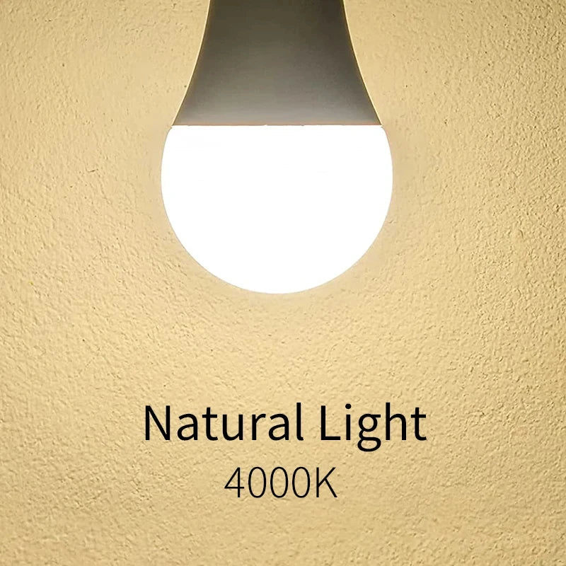 12PCS E27/E14/B22 LED Bulbs AC220V – 3W to 20W Warm, Cool & Natural White Lamps
