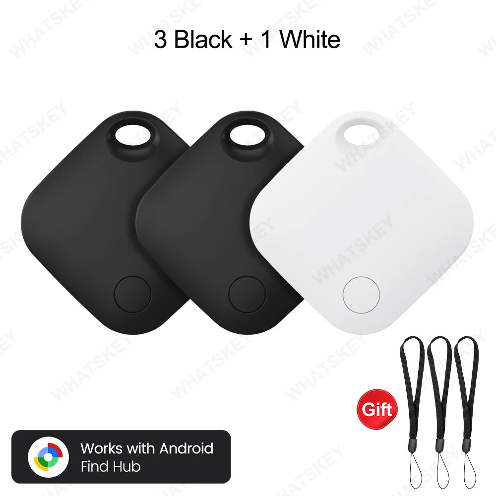 Google Find Hub GPS Tracker – Android Anti-Lost Locator for Pets & Vehicles (1–4 Pack)