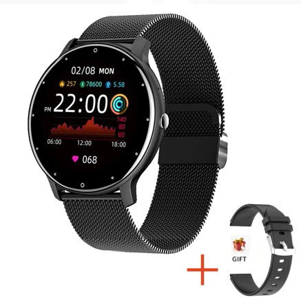 LIGE Smart Watch: Full-Touch Bluetooth Calling Fitness Tracker