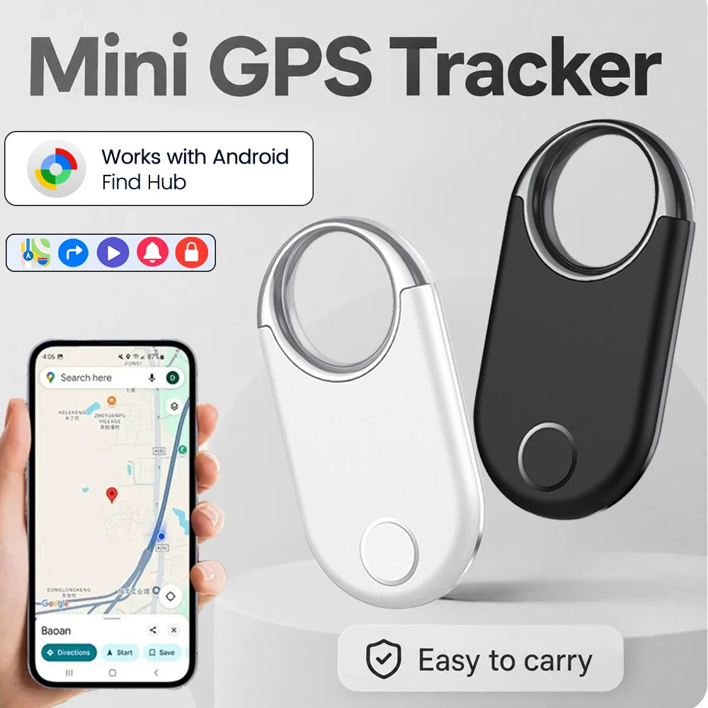 GPS Tracker for Android – Bluetooth Anti-Lost Smart Tag for Samsung & Devices