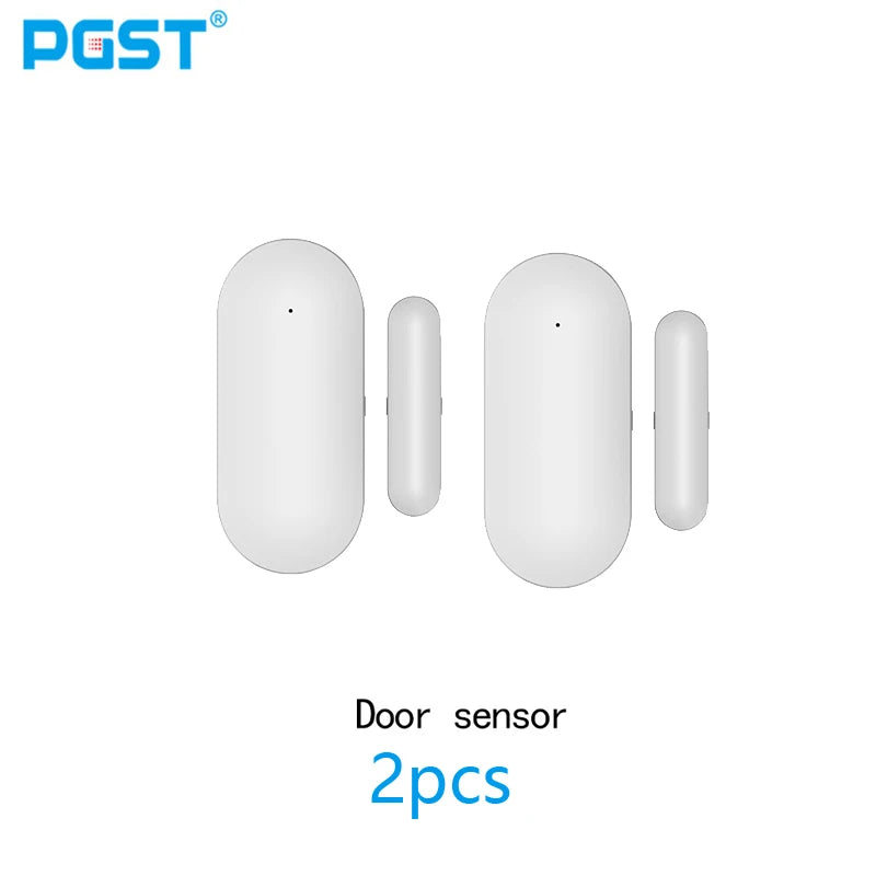 نظام إنذار ذكي PGST - جهاز أمني للكشف عن الحركة والدخان بتردد 433 ميجاهرتز