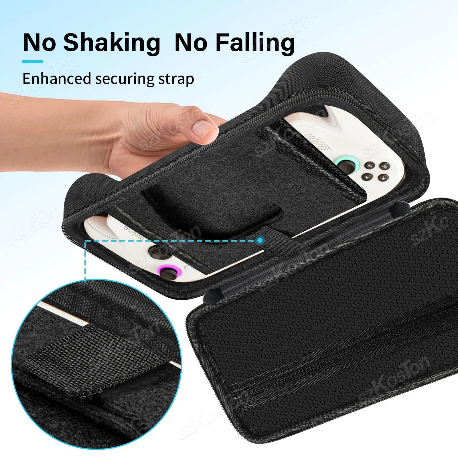 Hard Carrying Case for ASUS ROG Xbox Ally Game Console Protective Portable Travel Storage Bag for ROG Xbox Ally X Accessories