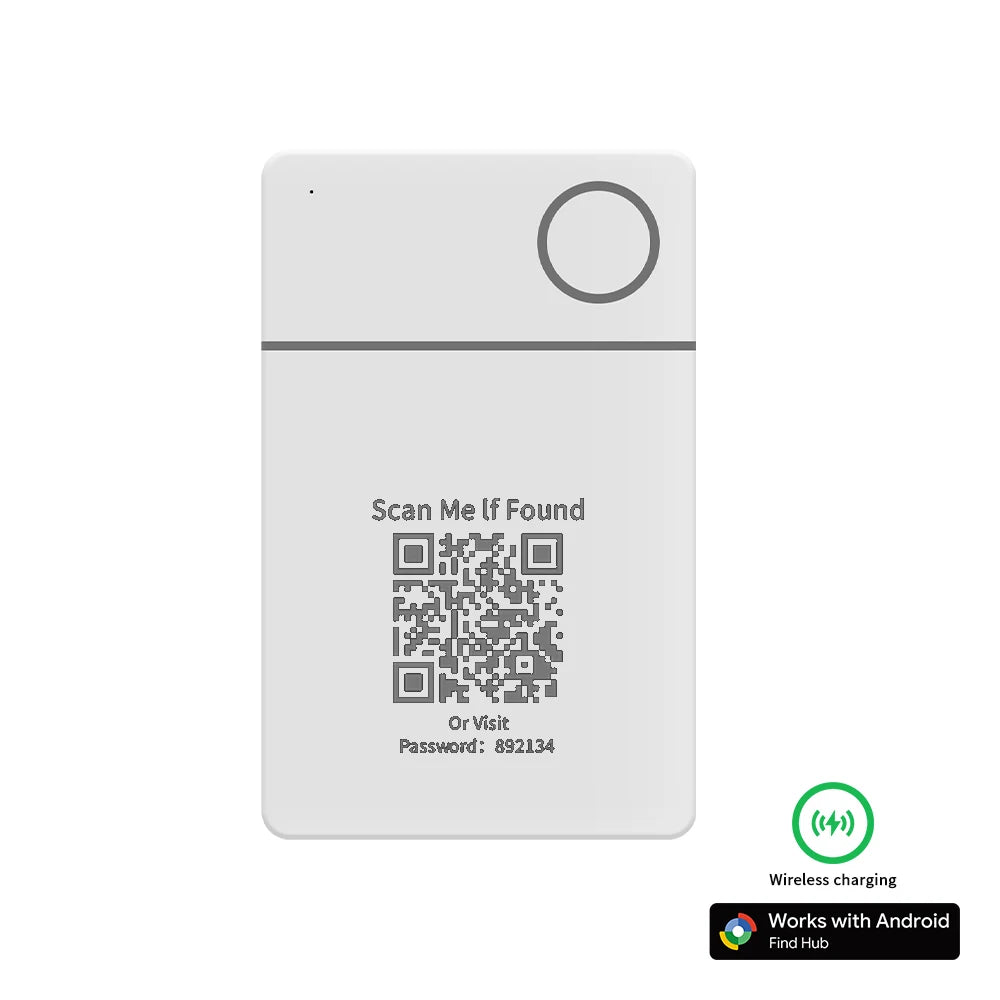 Wireless Rechargeable GPS Card Tracker for Android Devices