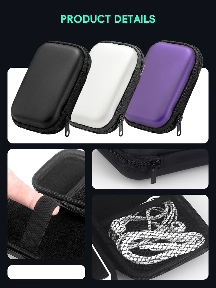 Data Frog Case for Anbernic RG35XX Plus Miyoo Mini Plus R36S R35S RGB20S XU10 Cases EVA Cover Protable Bag Gaming Accessories