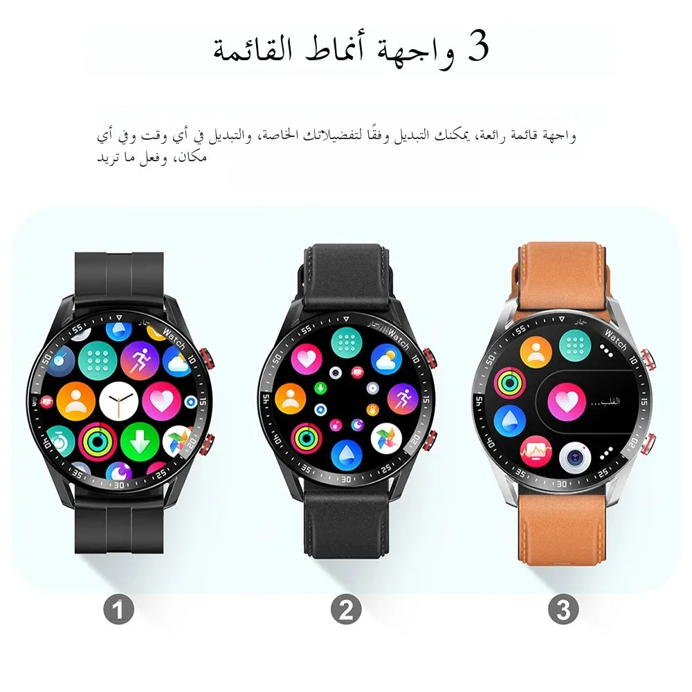 New Luxury HW20 Men Smart Watches Fitness Clock Waterproof Sports Watch AI BT Call Smartwatches for Women IOS Android Phone 2026