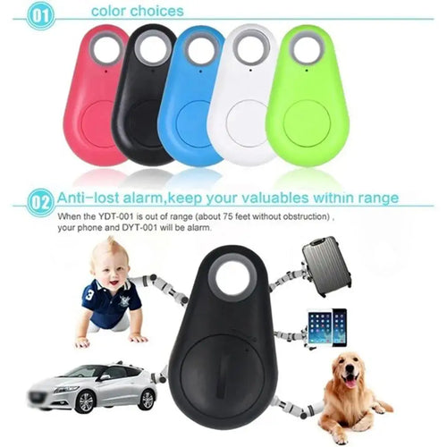 5pcs Smart Bluetooth Tracker – Mini Anti-Lost GPS Tags for Kids, Pets & Luggage