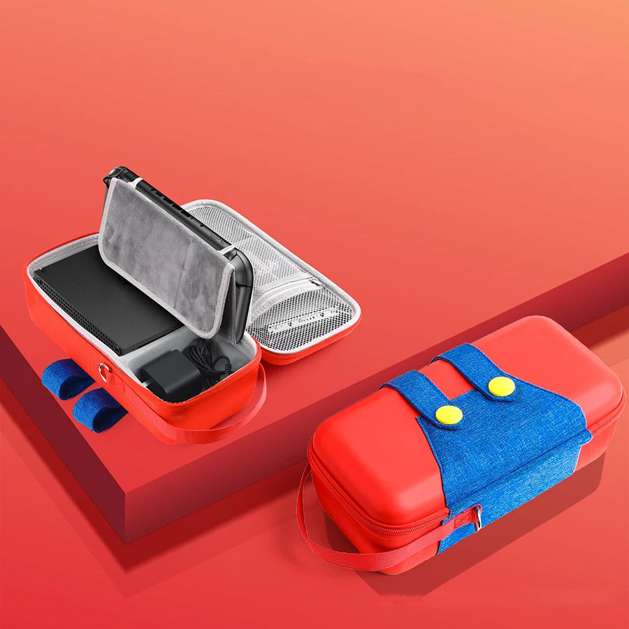 Large Capacity Hard Shell Protective Carrying Case for Switch 2 and OLED.