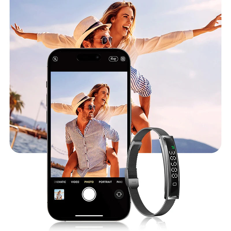 New Health Smart Bracelet Men Women Fitness Sports Band Stress Test HRV Monitor Waterproof Pedometer Smart Watch for Android iOS