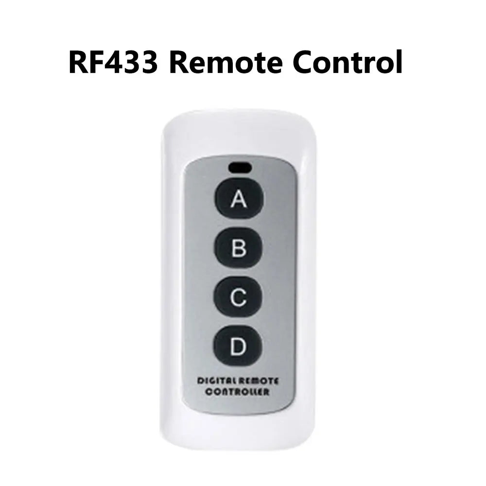 مفتاح إضاءة جداري ذكي RF433 لاسلكي يعمل بالواي فاي 1/2/3 عصابة، وحدة تحكم لمس زجاجية أوروبية