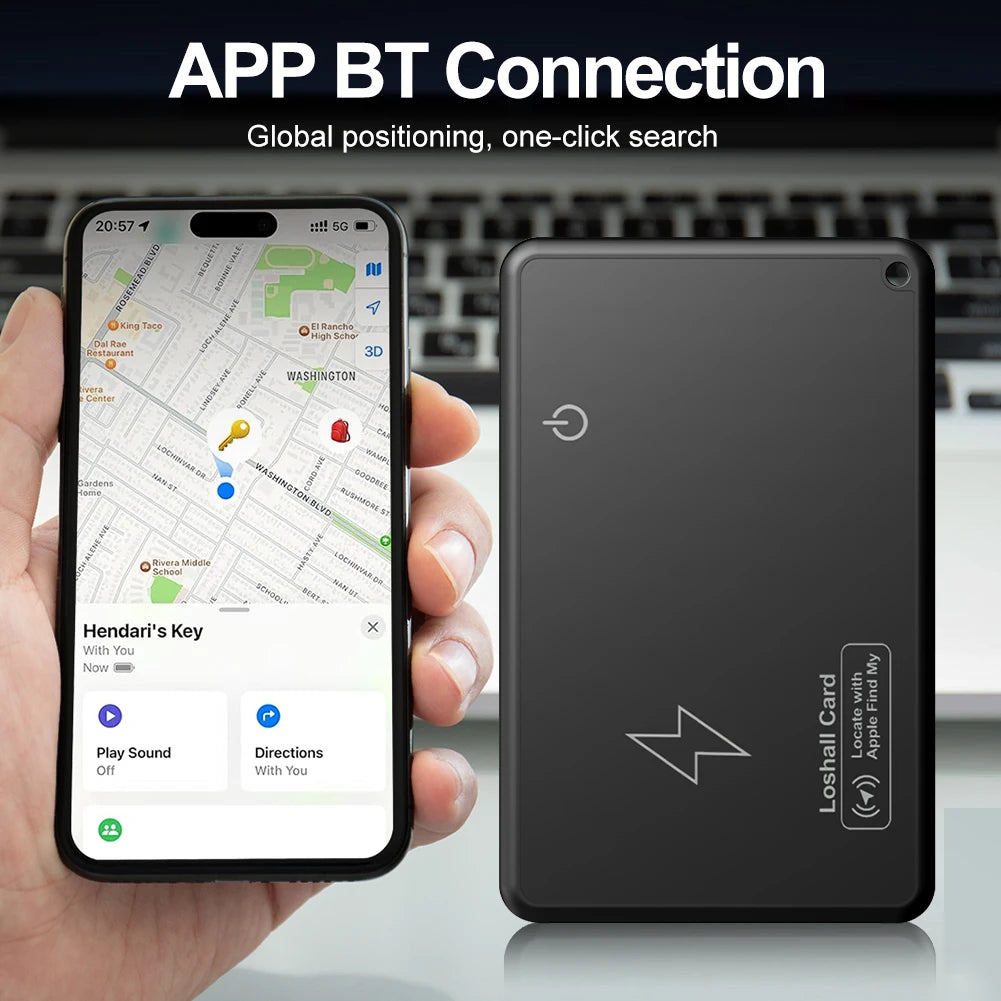Apple Find My Wallet Tracker Card – Smart GPS Tag
