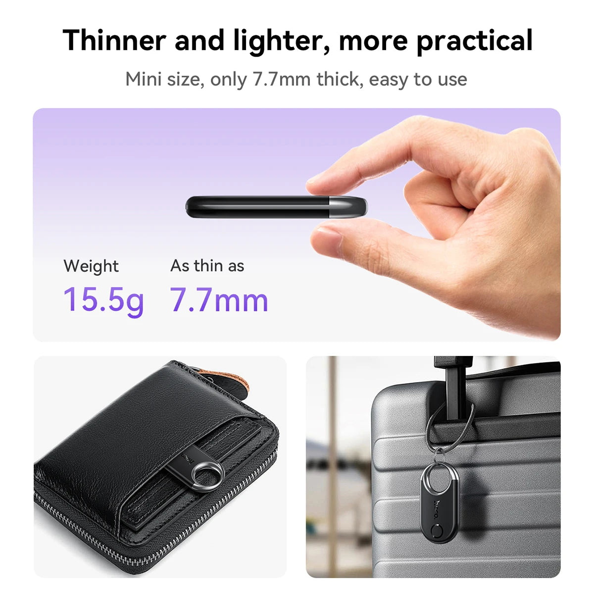 E98A GPS Tracker Bluetooth Smart Tag Android Google Find My Device Locator Finder Anti-Lost Global Positioning