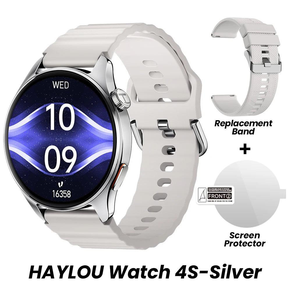 HAYLOU Watch 4S: AMOLED Smartwatch with GPS and 120 Sport Modes