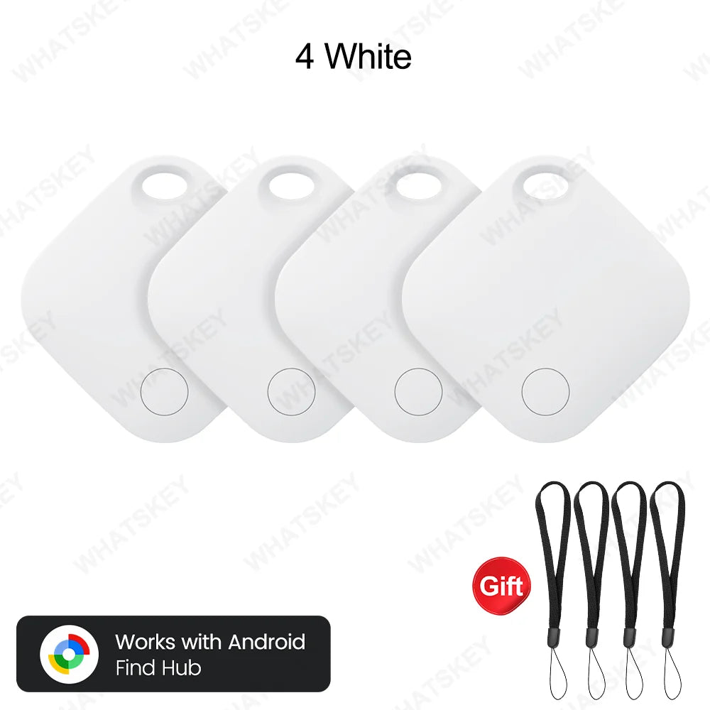Google Find Hub GPS Tracker – Android Anti-Lost Locator for Pets & Vehicles (1–4 Pack)