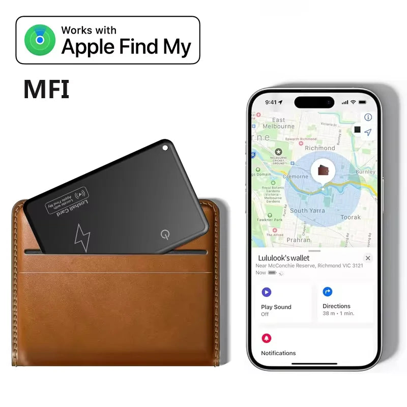 Apple Find My Wallet Tracker Card – Smart GPS Tag