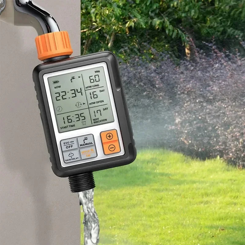 Garden Irrigation Watering Large Screen Timer Automatic Digital Timer Intelligent Watering Timed Micro Spraying Save Water/Time